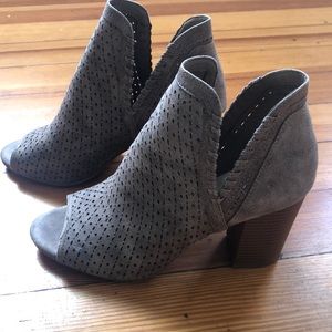 Cute open toe chunky heels